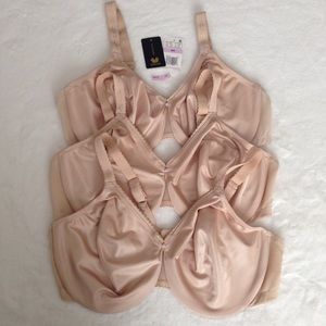 Bundle of 3 New Bras 44D